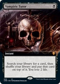 Vampiric Tutor (Extended Art) [Commander Legends] | North Game Den