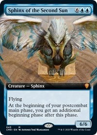 Sphinx of the Second Sun (Extended Art) [Commander Legends] | North Game Den