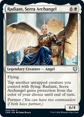 Radiant, Serra Archangel [Commander Legends] | North Game Den