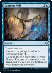 Supreme Will [Commander Legends] | North Game Den