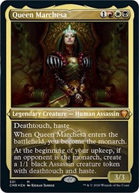 Queen Marchesa (Foil Etched) [Commander Legends] | North Game Den