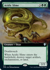 Acidic Slime (Extended Art) [Commander Legends] | North Game Den