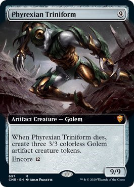 Phyrexian Triniform (Extended Art) [Commander Legends] | North Game Den