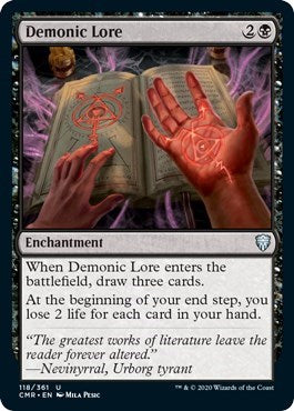 Demonic Lore [Commander Legends] | North Game Den