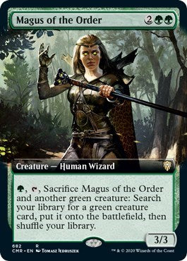 Magus of the Order (Extended Art) [Commander Legends] | North Game Den