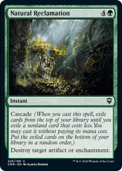 Natural Reclamation [Commander Legends] | North Game Den