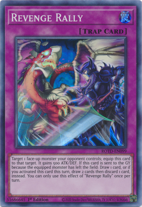Revenge Rally [ROTD-EN099] Super Rare | North Game Den