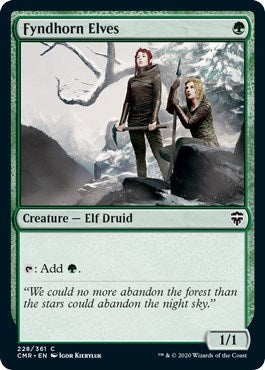 Fyndhorn Elves [Commander Legends] | North Game Den