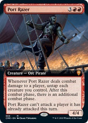 Port Razer (Extended Art) [Commander Legends] | North Game Den