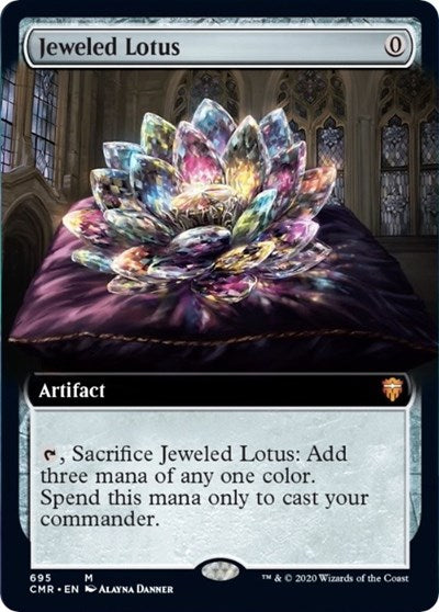 Jeweled Lotus (Extended Art) [Commander Legends] | North Game Den