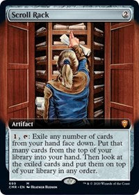 Scroll Rack (Extended Art) [Commander Legends] | North Game Den