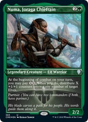 Numa, Joraga Chieftain (Foil Etched) [Commander Legends] | North Game Den