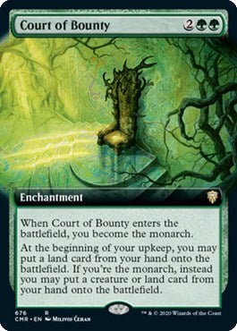 Court of Bounty (Extended Art) [Commander Legends] | North Game Den