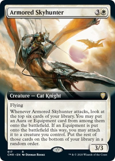 Armored Skyhunter (Extended Art) [Commander Legends] | North Game Den