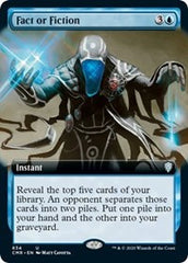 Fact or Fiction (Extended Art) [Commander Legends] | North Game Den