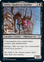 Falthis, Shadowcat Familiar [Commander Legends] | North Game Den