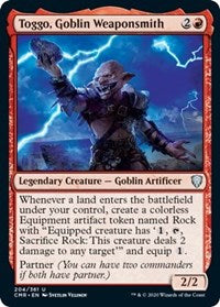 Toggo, Goblin Weaponsmith [Commander Legends] | North Game Den