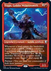 Toggo, Goblin Weaponsmith (Foil Etched) [Commander Legends] | North Game Den
