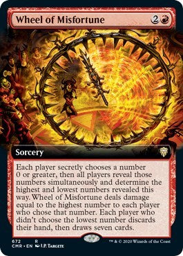 Wheel of Misfortune (Extended Art) [Commander Legends] | North Game Den