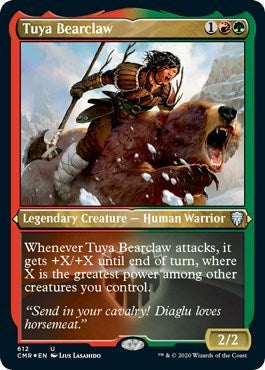 Tuya Bearclaw (Foil Etched) [Commander Legends] | North Game Den