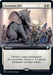 Generous Gift (Extended Art) [Commander Legends] | North Game Den