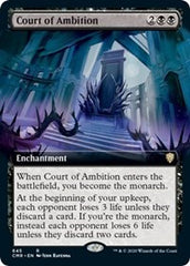 Court of Ambition (Extended Art) [Commander Legends] | North Game Den