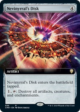 Nevinyrral's Disk (Extended Art) [Commander Legends] | North Game Den