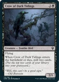 Crow of Dark Tidings [Commander Legends] | North Game Den