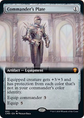 Commander's Plate (Extended Art) [Commander Legends] | North Game Den