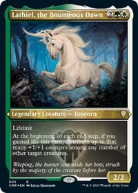 Lathiel, the Bounteous Dawn (Foil Etched) [Commander Legends] | North Game Den