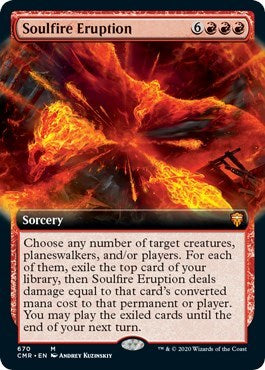 Soulfire Eruption (Extended Art) [Commander Legends] | North Game Den