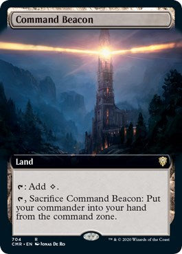 Command Beacon (Extended Art) [Commander Legends] | North Game Den