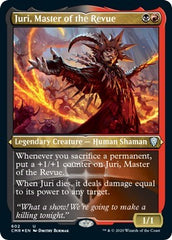 Juri, Master of the Revue (Foil Etched) [Commander Legends] | North Game Den