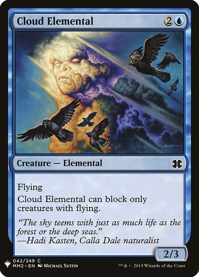Cloud Elemental [Mystery Booster] | North Game Den