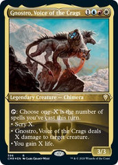 Gnostro, Voice of the Crags (Foil Etched) [Commander Legends] | North Game Den