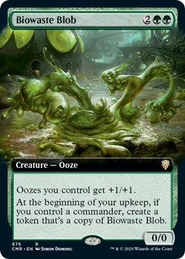 Biowaste Blob (Extended Art) [Commander Legends] | North Game Den