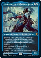 Sakashima of a Thousand Faces (Foil Etched) [Commander Legends] | North Game Den