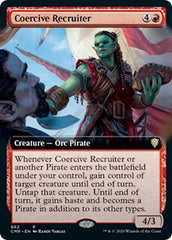 Coercive Recruiter (Extended Art) [Commander Legends] | North Game Den