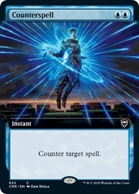 Counterspell (Extended Art) [Commander Legends] | North Game Den