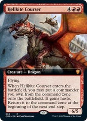 Hellkite Courser (Extended Art) [Commander Legends] | North Game Den