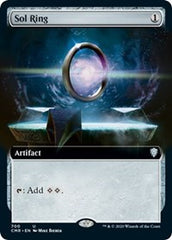 Sol Ring (Extended Art) [Commander Legends] | North Game Den