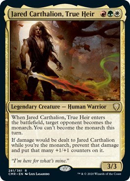 Jared Carthalion, True Heir [Commander Legends] | North Game Den