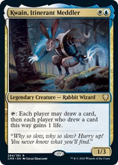 Kwain, Itinerant Meddler [Commander Legends] | North Game Den