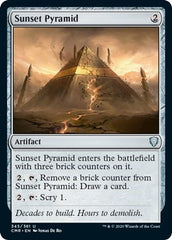 Sunset Pyramid [Commander Legends] | North Game Den