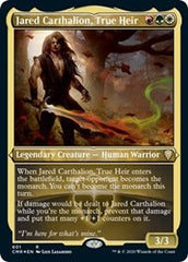 Jared Carthalion, True Heir (Foil Etched) [Commander Legends] | North Game Den