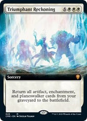 Triumphant Reckoning (Extended Art) [Commander Legends] | North Game Den