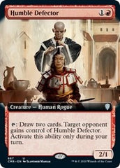 Humble Defector (Extended Art) [Commander Legends] | North Game Den