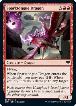 Sparktongue Dragon [Commander Legends] | North Game Den