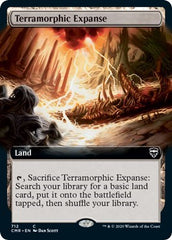 Terramorphic Expanse (Extended Art) [Commander Legends] | North Game Den