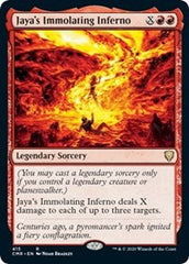 Jaya's Immolating Inferno [Commander Legends] | North Game Den
